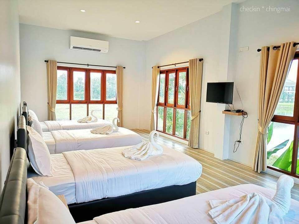 Oon Valley Farm Stay San Kamphaeng Exteriör bild